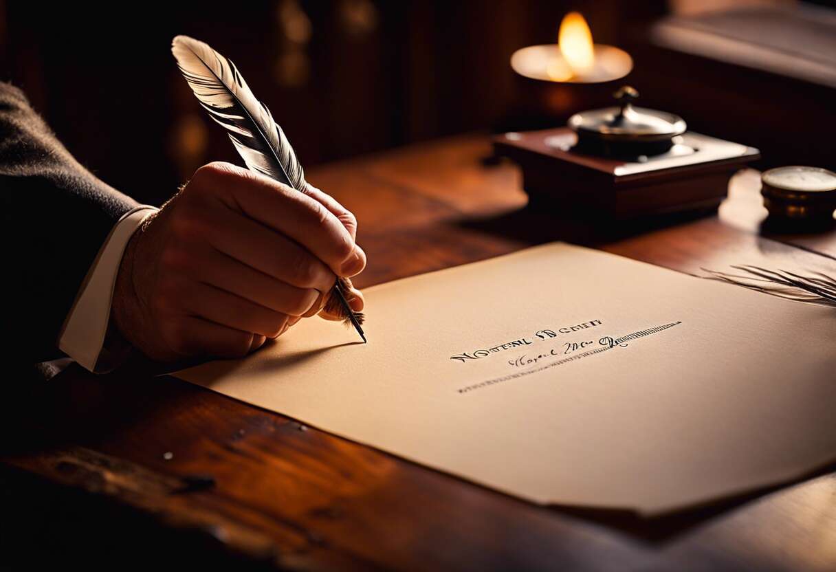 Démystifier la rédaction d'un testament : rôle central du notaire