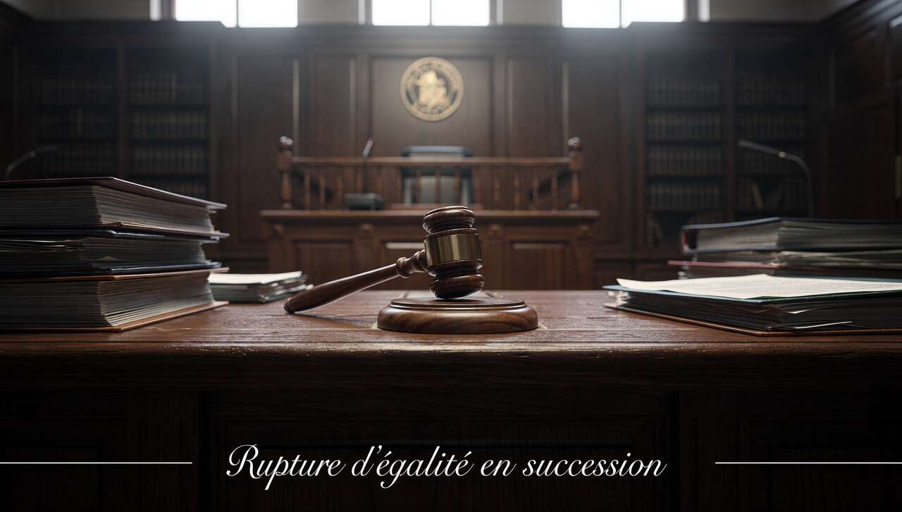 Recel successoral : rupture d'égalité punie en succession