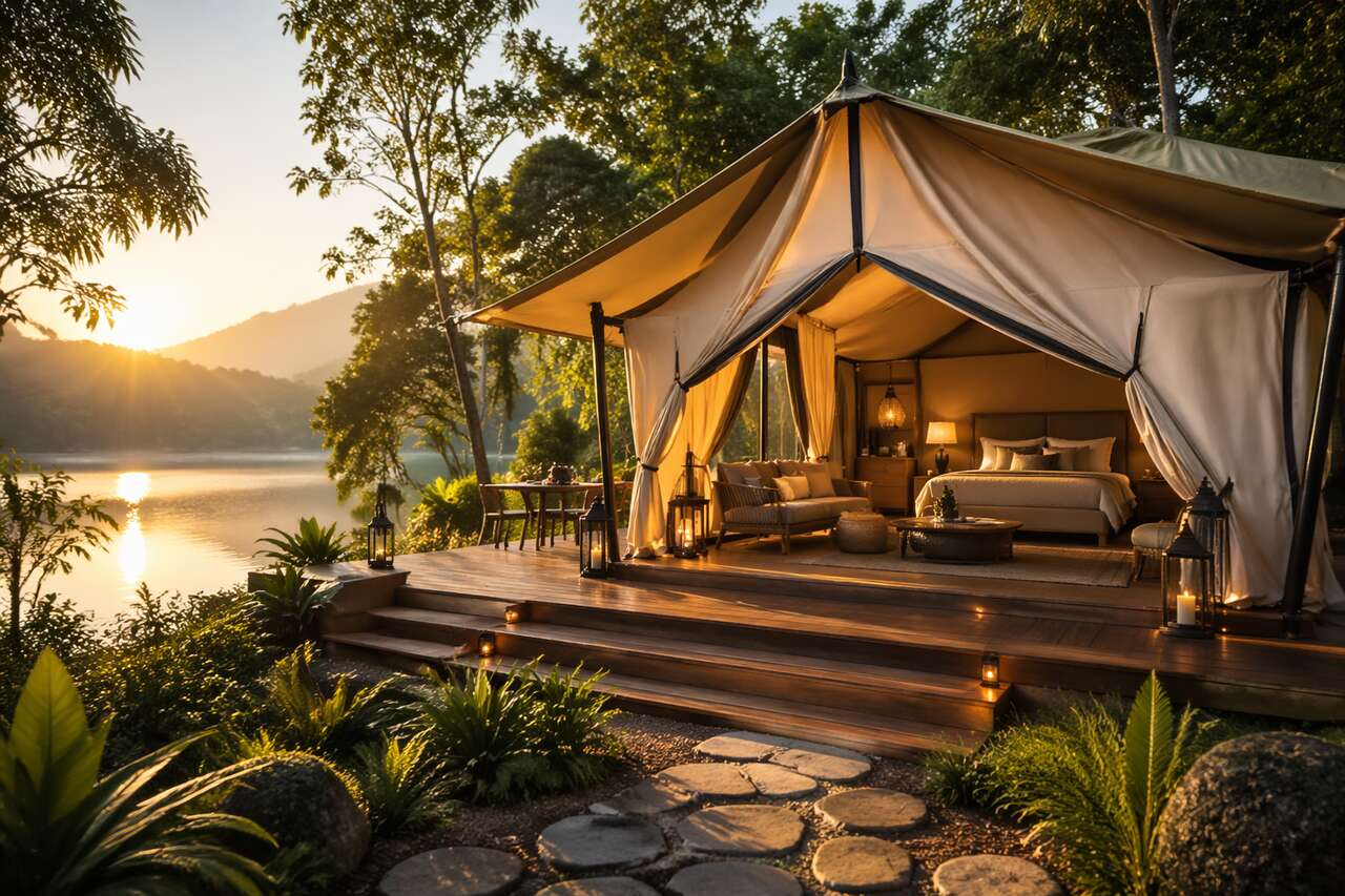 Le glamping : luxe et nature pour le tourisme moderne