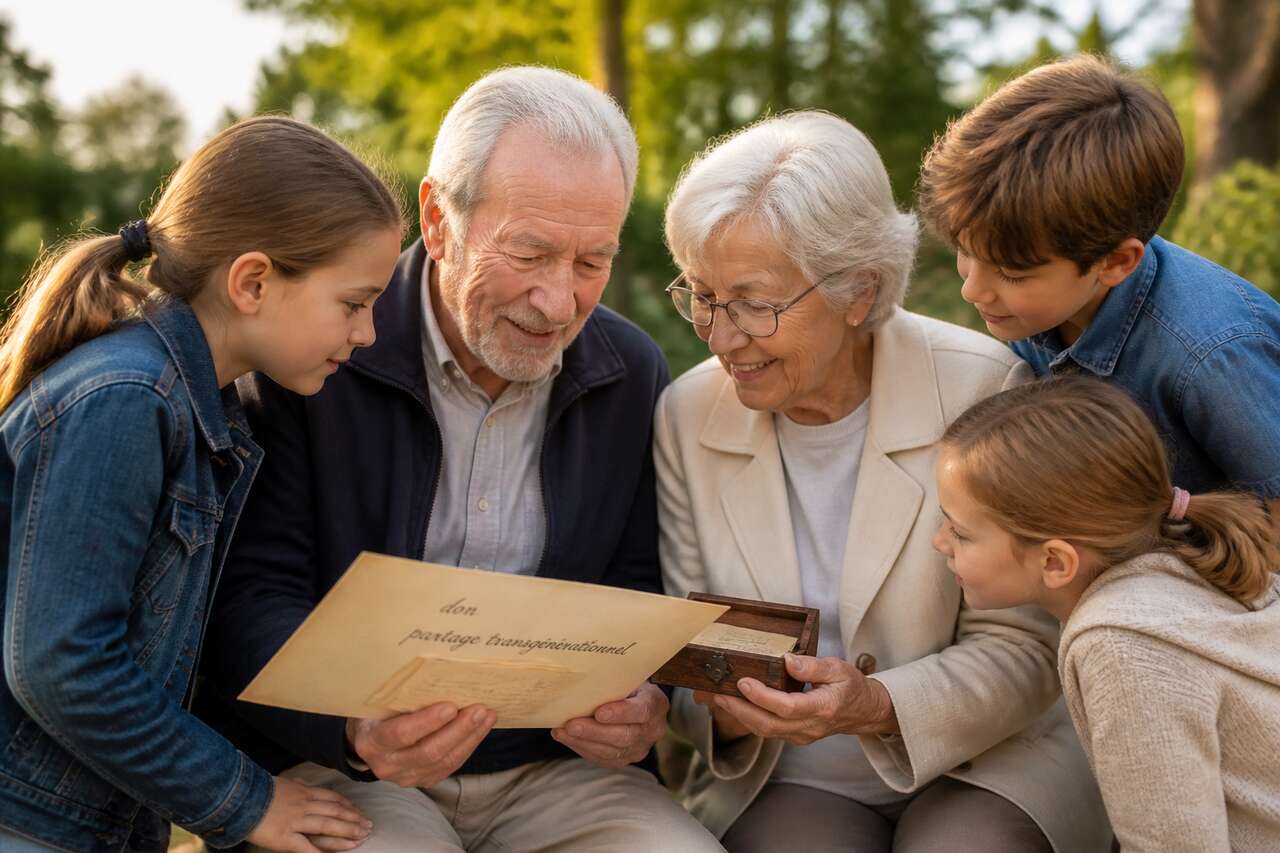 Transmission Patrimoniale : don Partage Transgénérationnel Aux Petits-Enfants