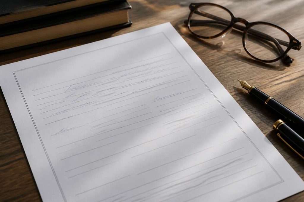 Testament non entièrement manuscrit : est-il nul ?